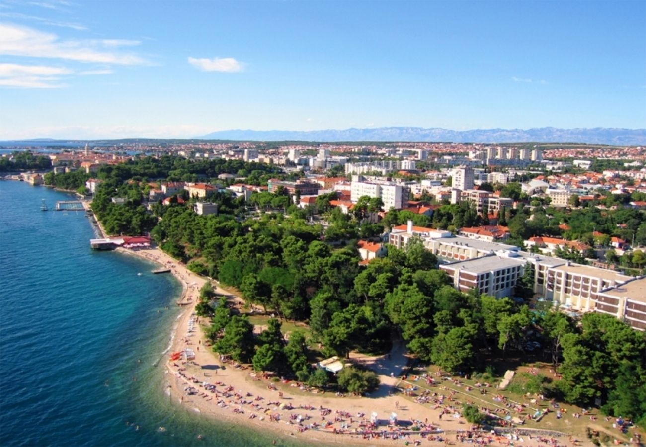 Ferienwohnung in Kožino - Ferienwohnung in Kožino mit Meerblick, Balkon, Klimaanlage, W-LAN (4262-1)