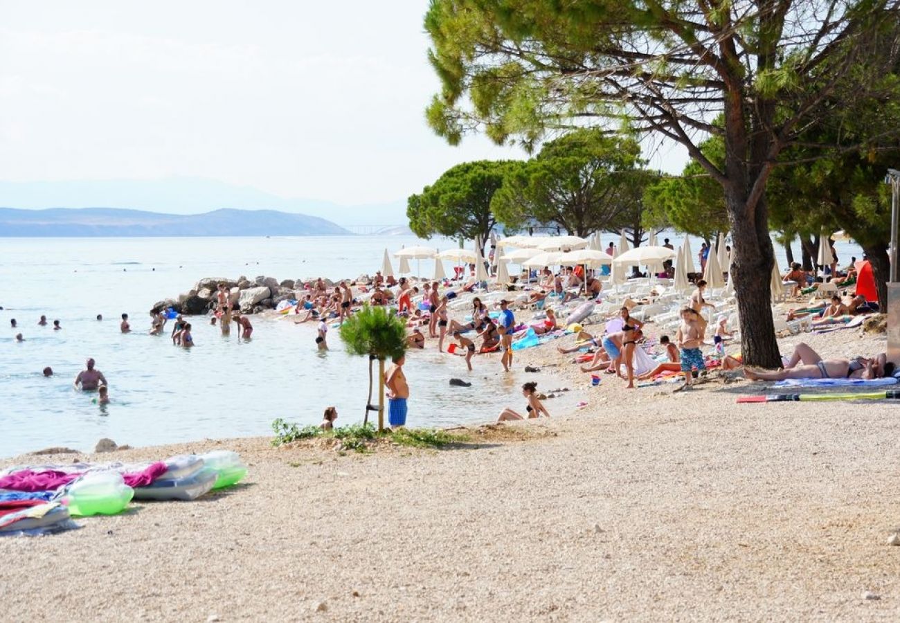 Ferienwohnung in Crikvenica - Ferienwohnung in Crikvenica mit Meerblick, Terrasse, Klimaanlage, W-LAN (4267-1)