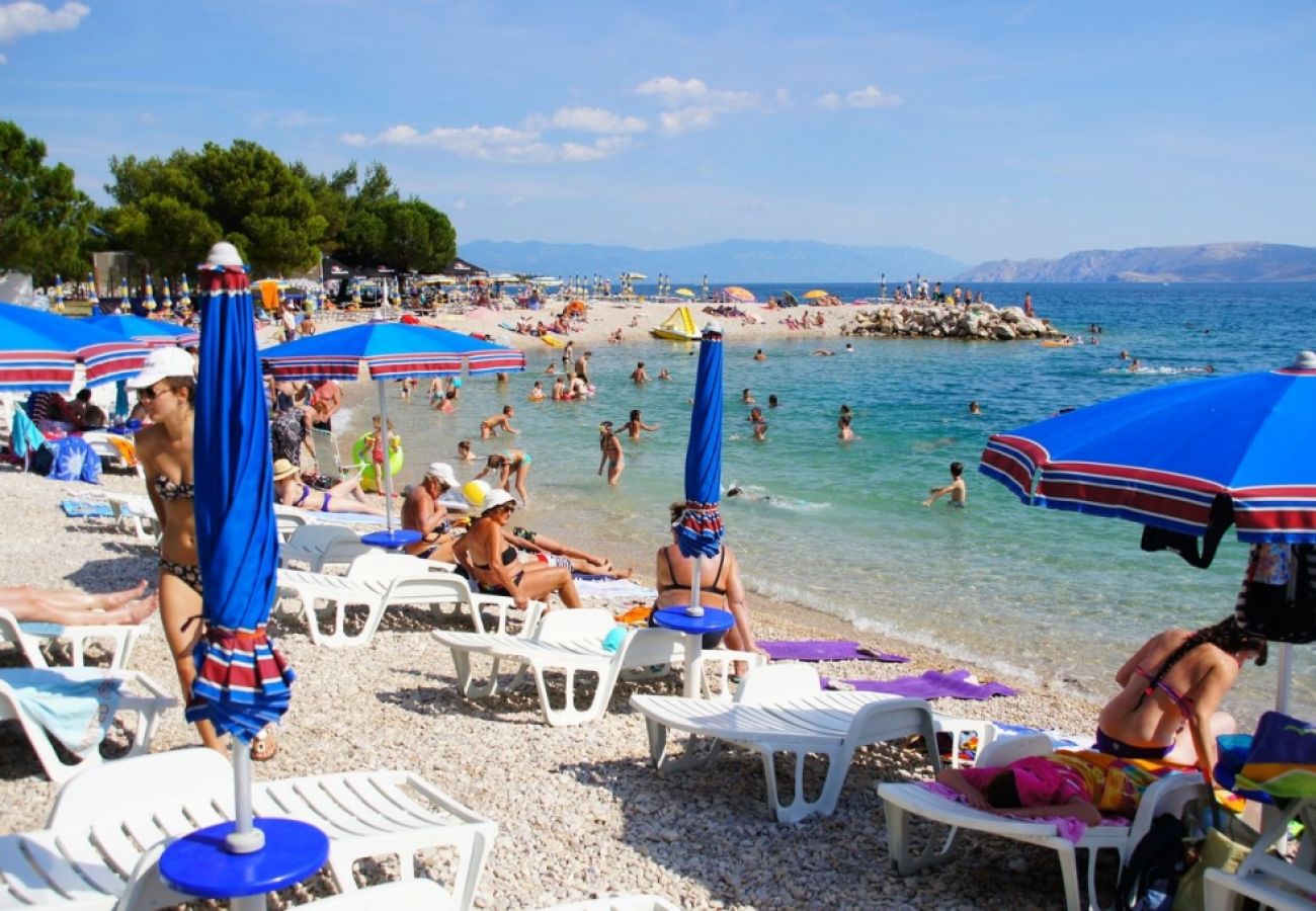 Ferienwohnung in Crikvenica - Ferienwohnung in Crikvenica mit Meerblick, Terrasse, Klimaanlage, W-LAN (4267-1)