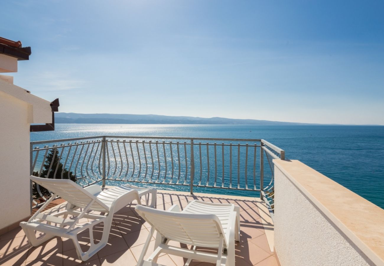 Ferienwohnung in Stanici - Ferienwohnung in Stanići mit Meerblick, Balkon, Klimaanlage, W-LAN (3782-8)