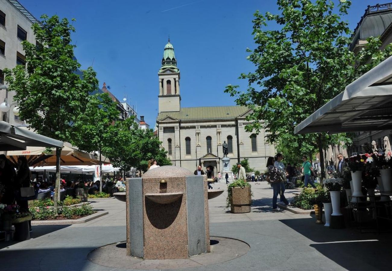 Ferienwohnung in Zagreb - Ferienwohnung in Zagreb mit Klimaanlage, W-LAN, Waschmaschine, Spülmaschine (4332-1)