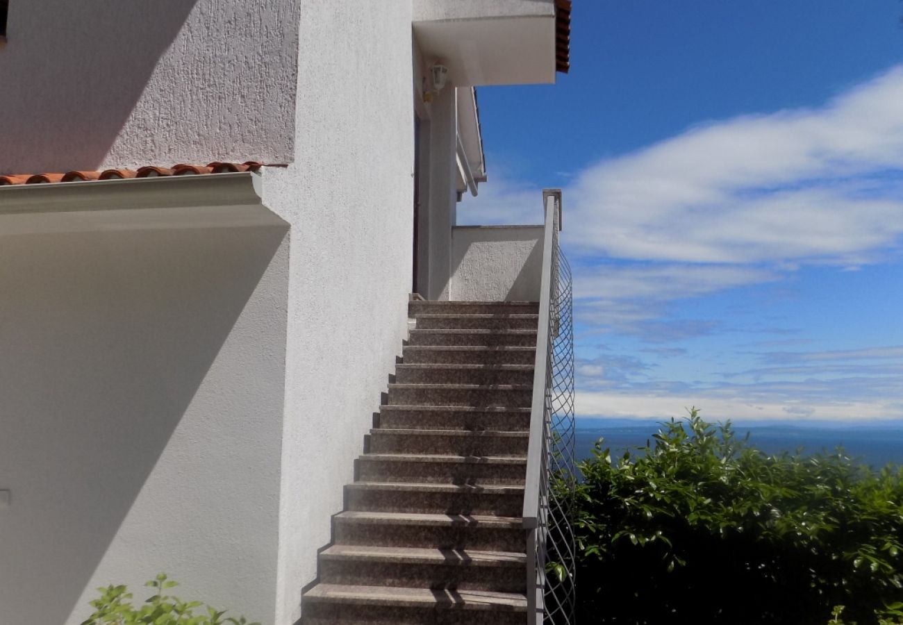 Ferienwohnung in Mošcenicka Draga - Ferienwohnung in Mošćenička Draga mit Meerblick, Terrasse, Klimaanlage, W-LAN (4364-5)