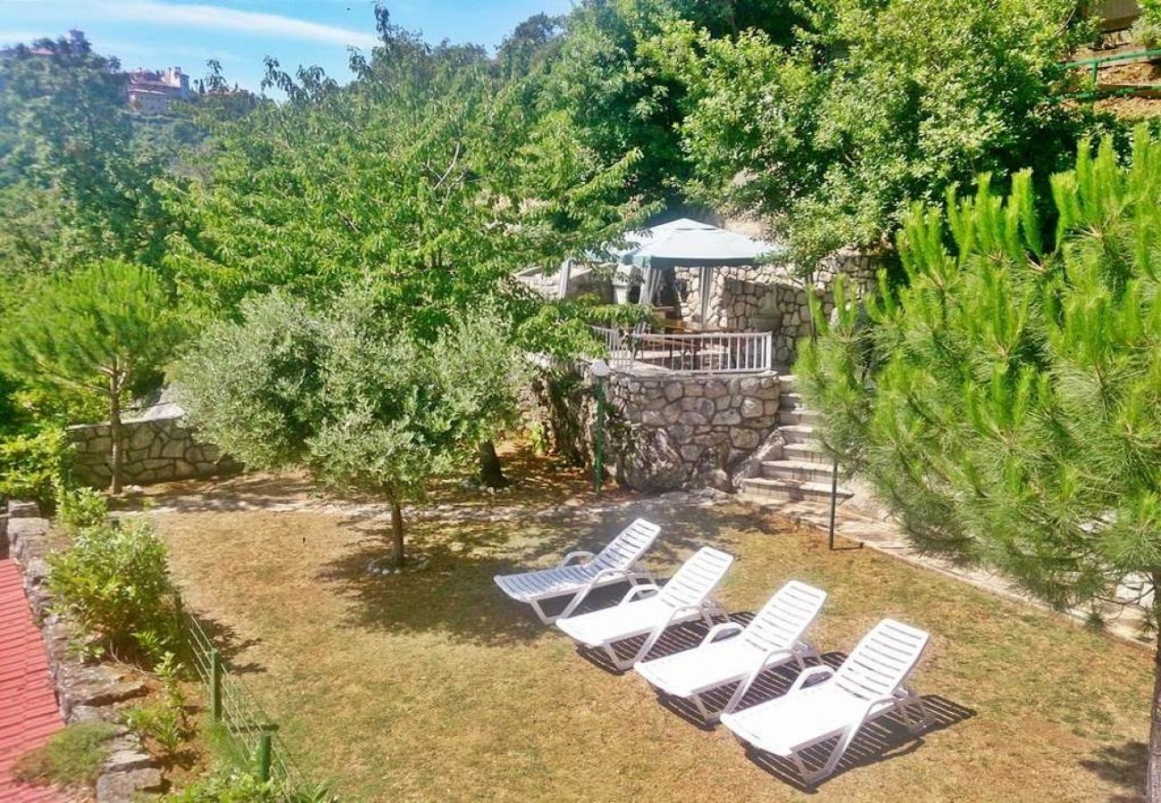 Ferienwohnung in Mošcenicka Draga - Ferienwohnung in Mošćenička Draga mit Meerblick, Terrasse, Klimaanlage, W-LAN (4364-5)