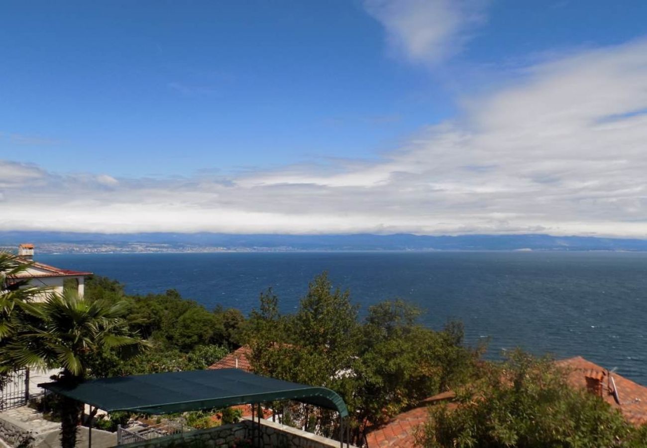 Ferienwohnung in Mošcenicka Draga - Ferienwohnung in Mošćenička Draga mit Meerblick, Terrasse, Klimaanlage, W-LAN (4364-5)