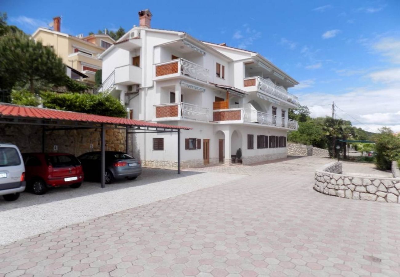 Ferienwohnung in Mošcenicka Draga - Ferienwohnung in Mošćenička Draga mit Meerblick, Terrasse, Klimaanlage, W-LAN (4364-5)