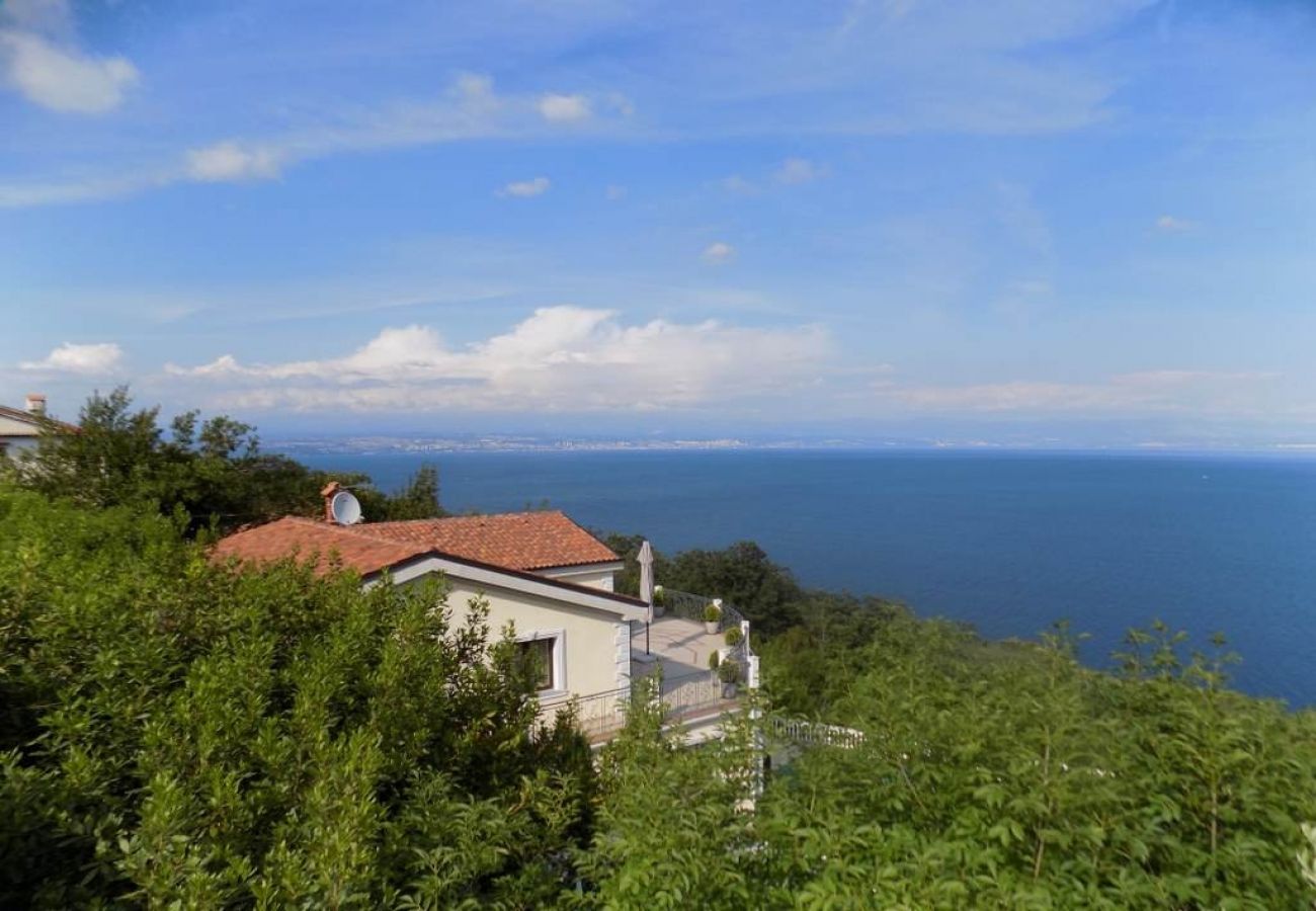 Ferienwohnung in Mošcenicka Draga - Ferienwohnung in Mošćenička Draga mit Meerblick, Terrasse, Klimaanlage, W-LAN (4364-5)