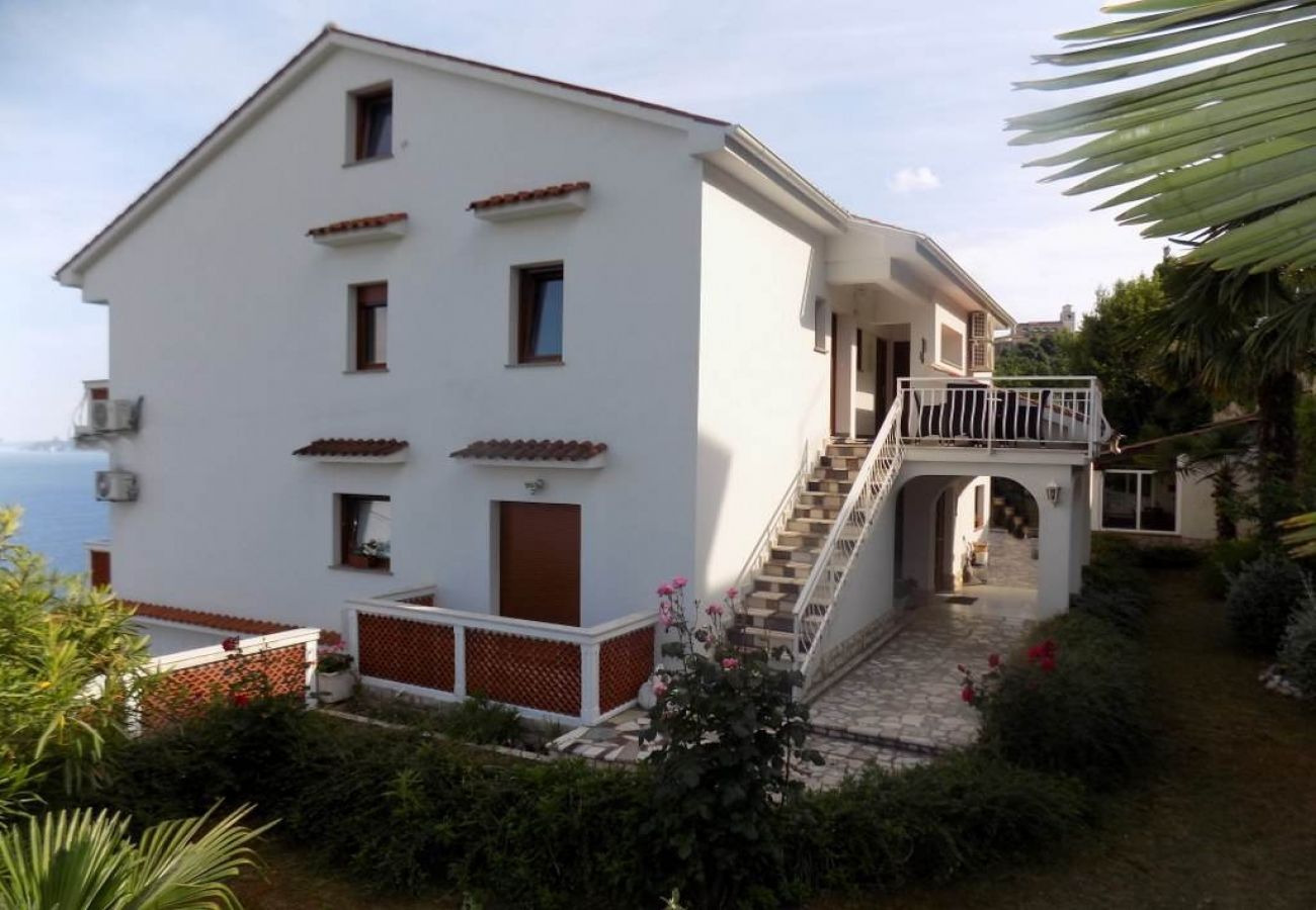 Ferienwohnung in Mošcenicka Draga - Ferienwohnung in Mošćenička Draga mit Meerblick, Terrasse, Klimaanlage, W-LAN (4364-5)