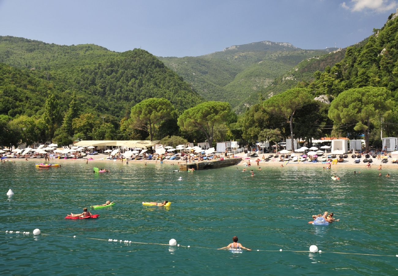 Ferienwohnung in Mošcenicka Draga - Ferienwohnung in Mošćenička Draga mit Meerblick, Terrasse, Klimaanlage, W-LAN (4364-5)