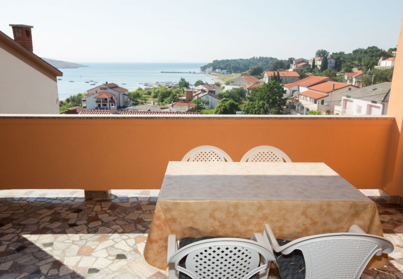 Ferienwohnung in Lopar - Ferienwohnung in Lopar mit Meerblick, Terrasse, Klimaanlage, W-LAN (178-1)