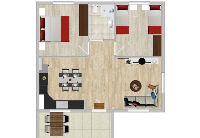 Ferienhaus in Porec - Ferienhaus in Poreč mit Terrasse, Klimaanlage, W-LAN, Spülmaschine (4400-3) Ferienhaus in Porec - Ferienhaus in Poreč mit Terrasse, Klimaanlage, W-LAN, Spülmaschine (4400-3)