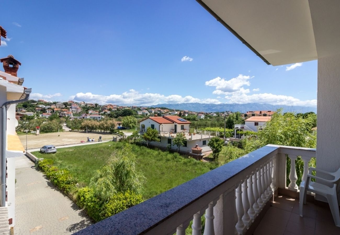 Ferienwohnung in Lopar - Ferienwohnung in Lopar mit Meerblick, Balkon, Klimaanlage, W-LAN (4419-3)