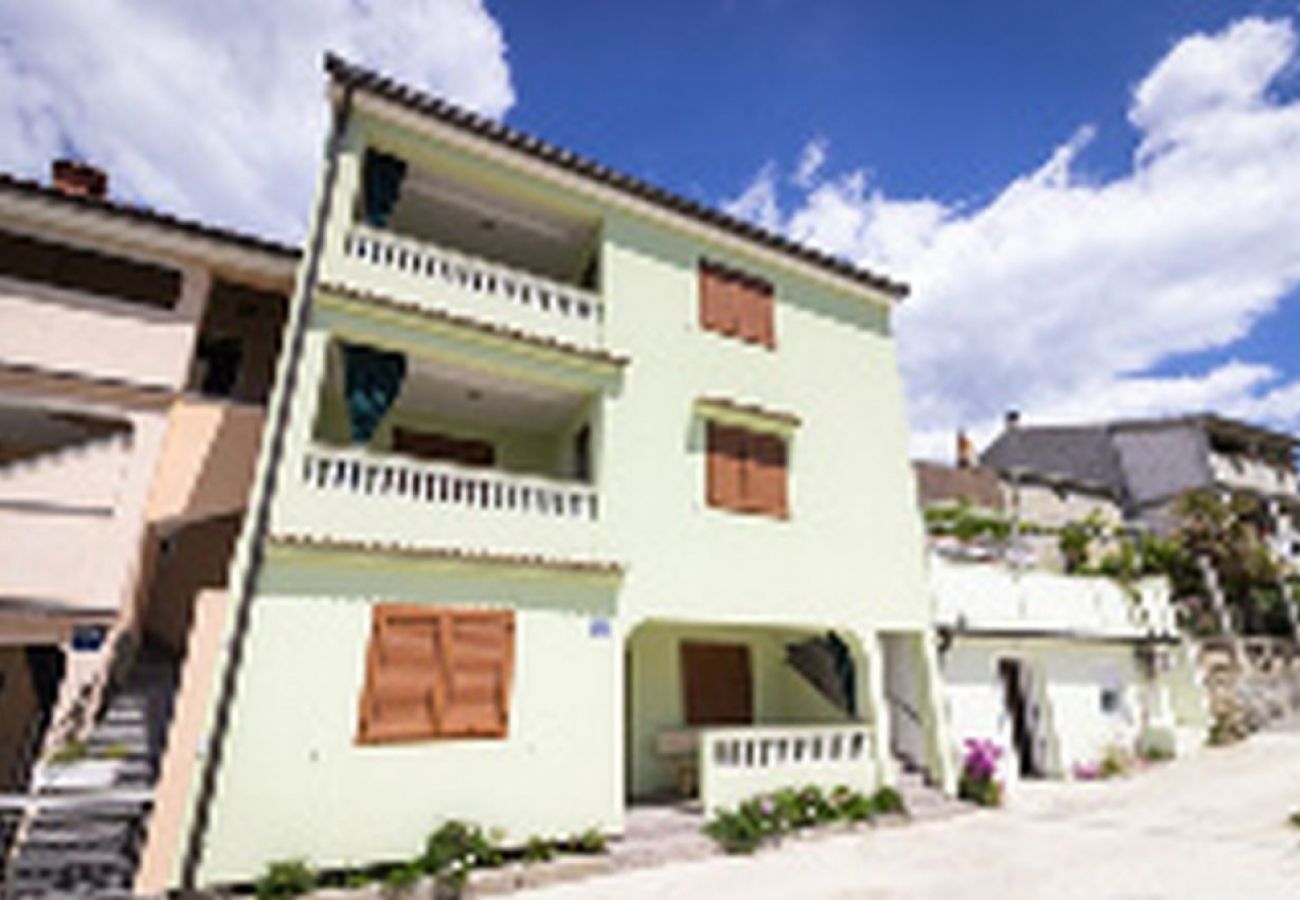 Ferienwohnung in Lopar - Ferienwohnung in Lopar mit Meerblick, Balkon, Klimaanlage, W-LAN (4421-2)