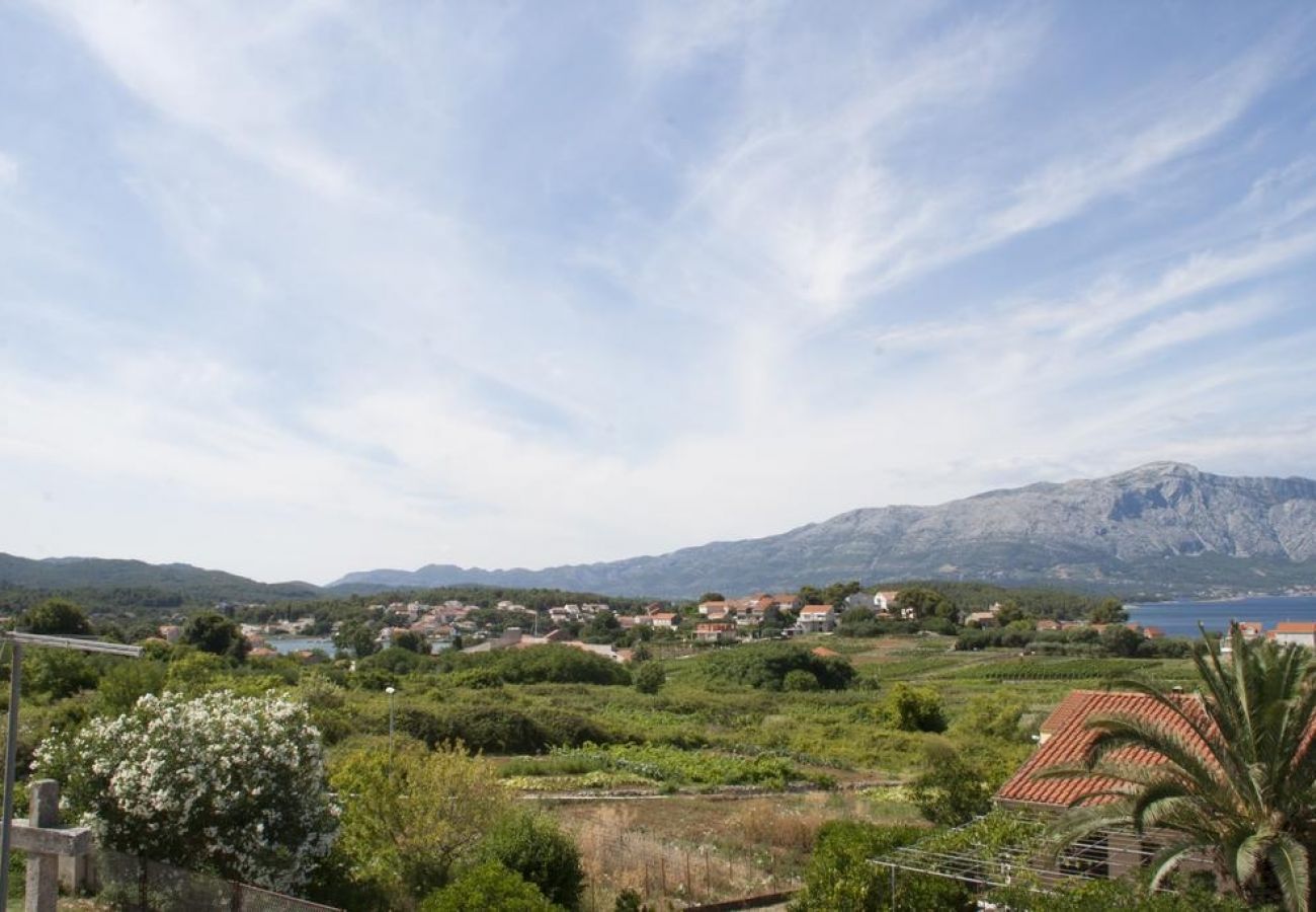 Ferienwohnung in Lumbarda - Ferienwohnung in Lumbarda mit Meerblick, Balkon, Klimaanlage, W-LAN (4432-2)