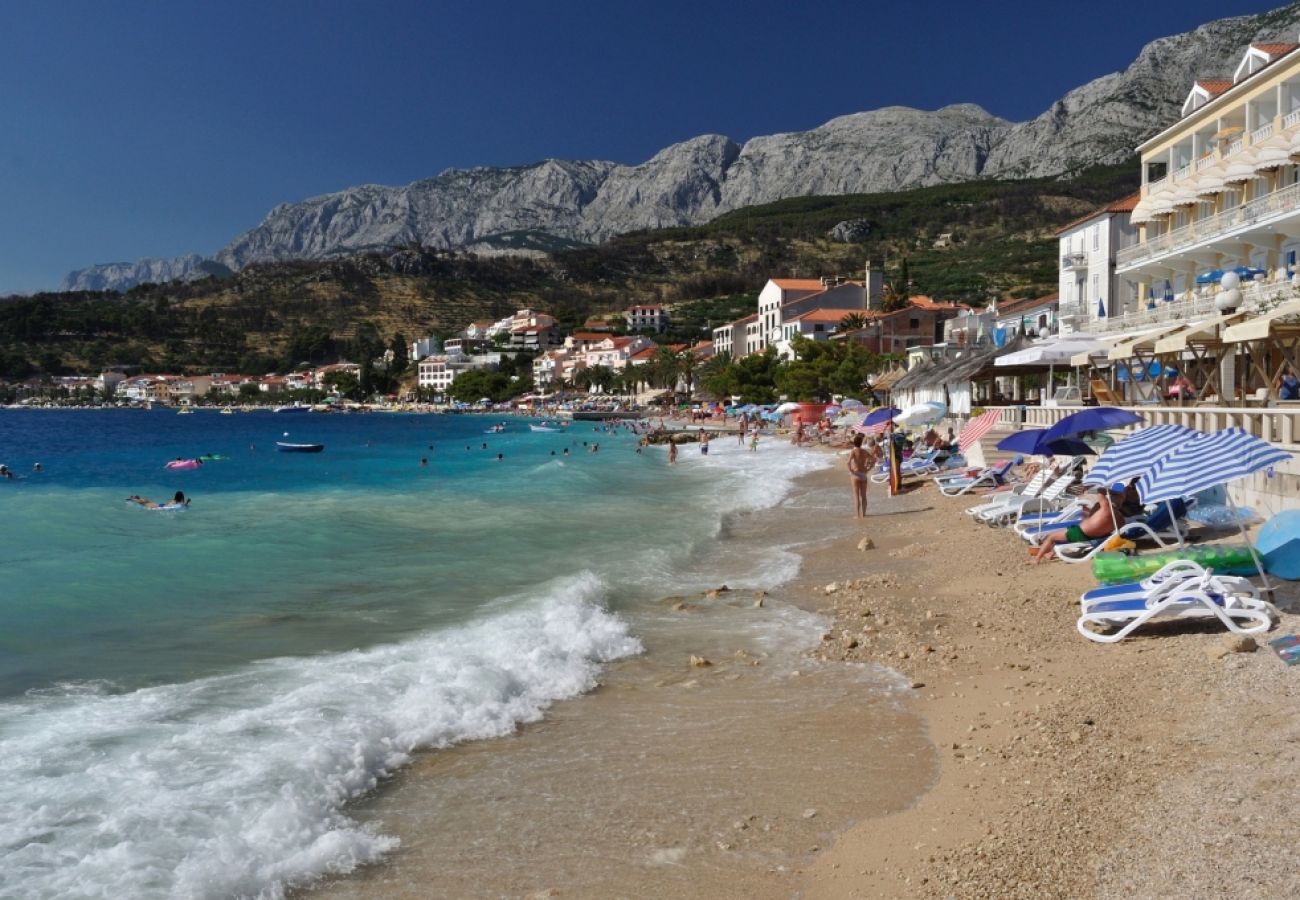 Ferienwohnung in Podgora - Ferienwohnung in Podgora mit Meerblick, Terrasse, Klimaanlage, W-LAN (4492-3)