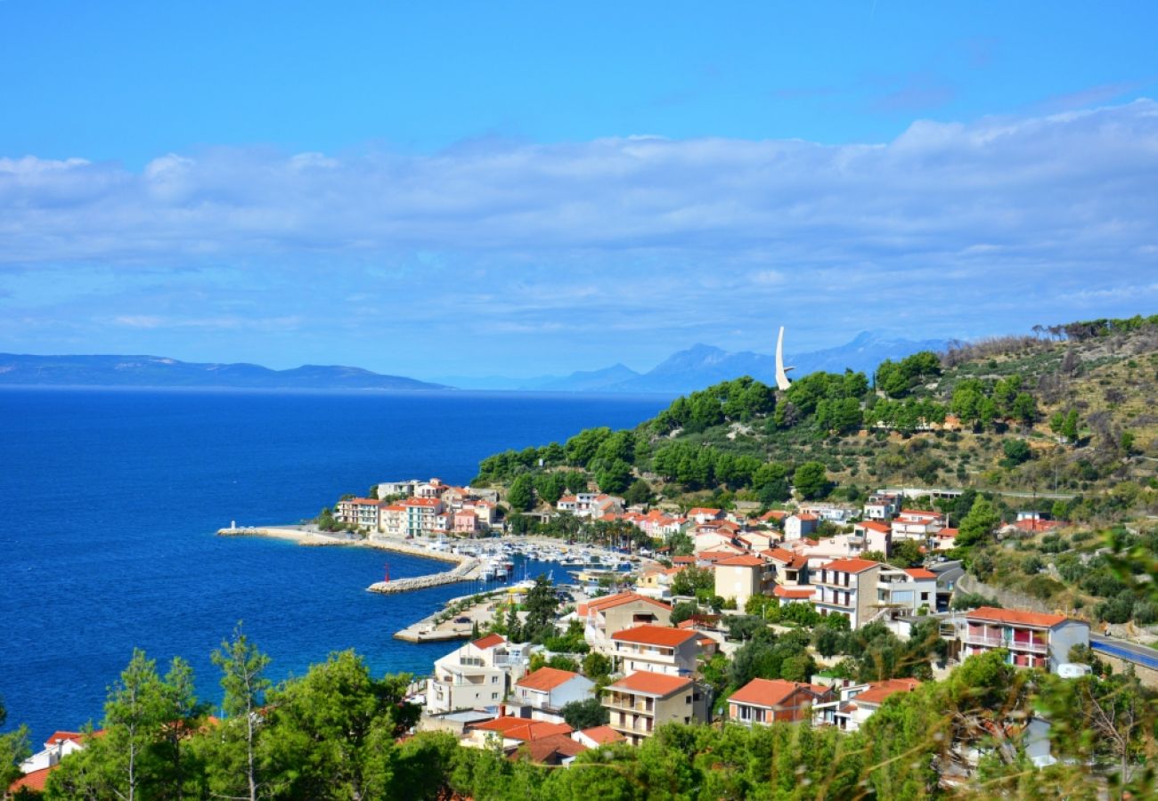 Ferienwohnung in Podgora - Ferienwohnung in Podgora mit Meerblick, Terrasse, Klimaanlage, W-LAN (4492-3)