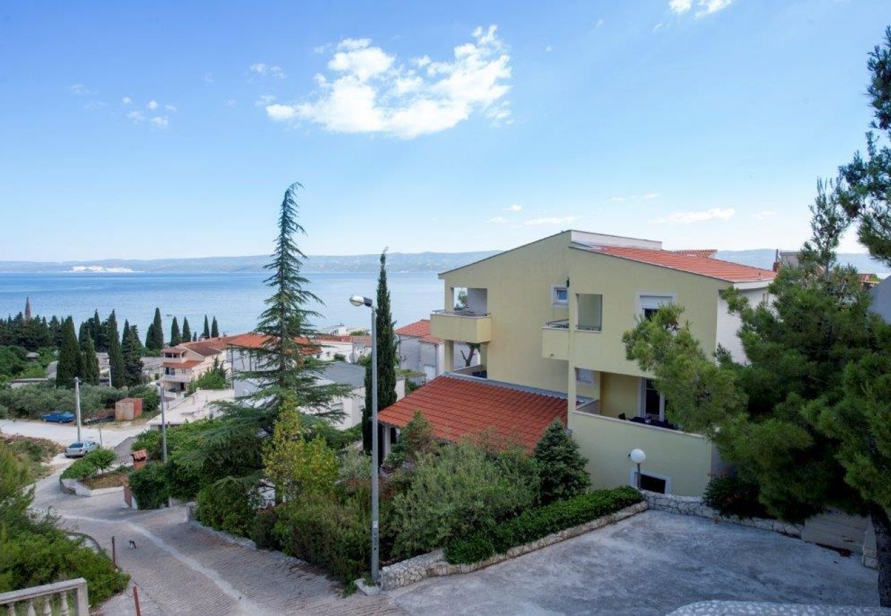 Ferienwohnung in Duce - Ferienwohnung in Duće mit Meerblick, Balkon, Klimaanlage, W-LAN (132-2)