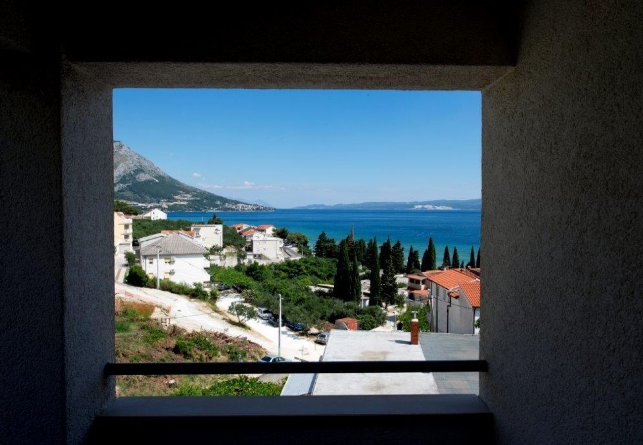 Ferienwohnung in Duce - Ferienwohnung in Duće mit Meerblick, Balkon, Klimaanlage, W-LAN (132-2)