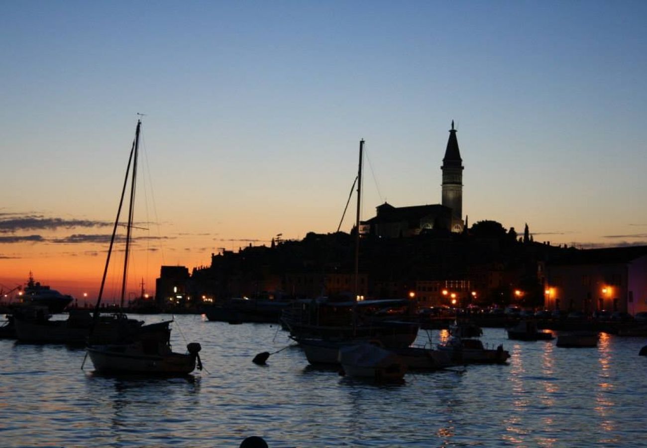 Ferienwohnung in Rovinj - Ferienwohnung in Rovinj mit Terrasse, Klimaanlage, W-LAN, Waschmaschine (3652-3)