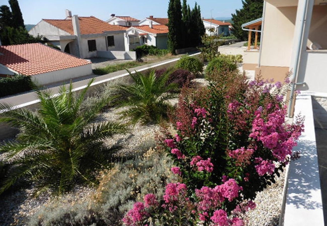 Ferienwohnung in Punat - Ferienwohnung in Punat mit Loggia, Klimaanlage, W-LAN, Waschmaschine (4534-1)