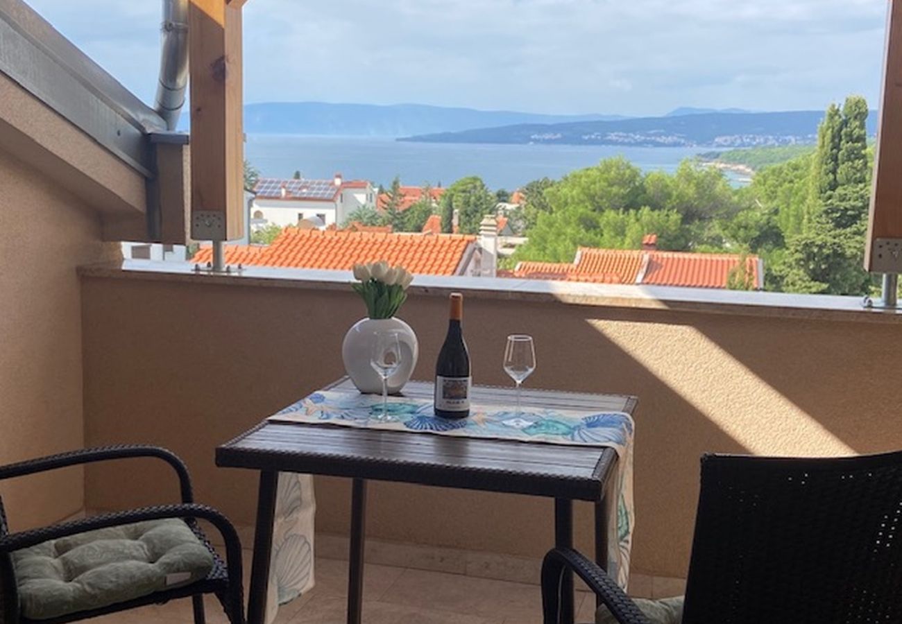 Ferienwohnung in Punat - Ferienwohnung in Punat mit Meerblick, Terrasse, Klimaanlage, W-LAN (4534-2)