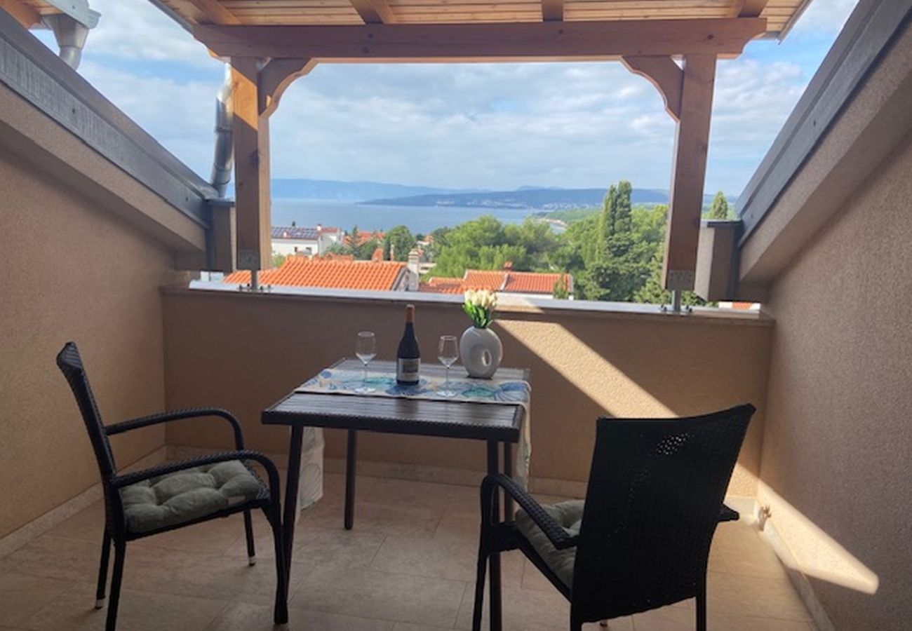 Ferienwohnung in Punat - Ferienwohnung in Punat mit Meerblick, Terrasse, Klimaanlage, W-LAN (4534-2)