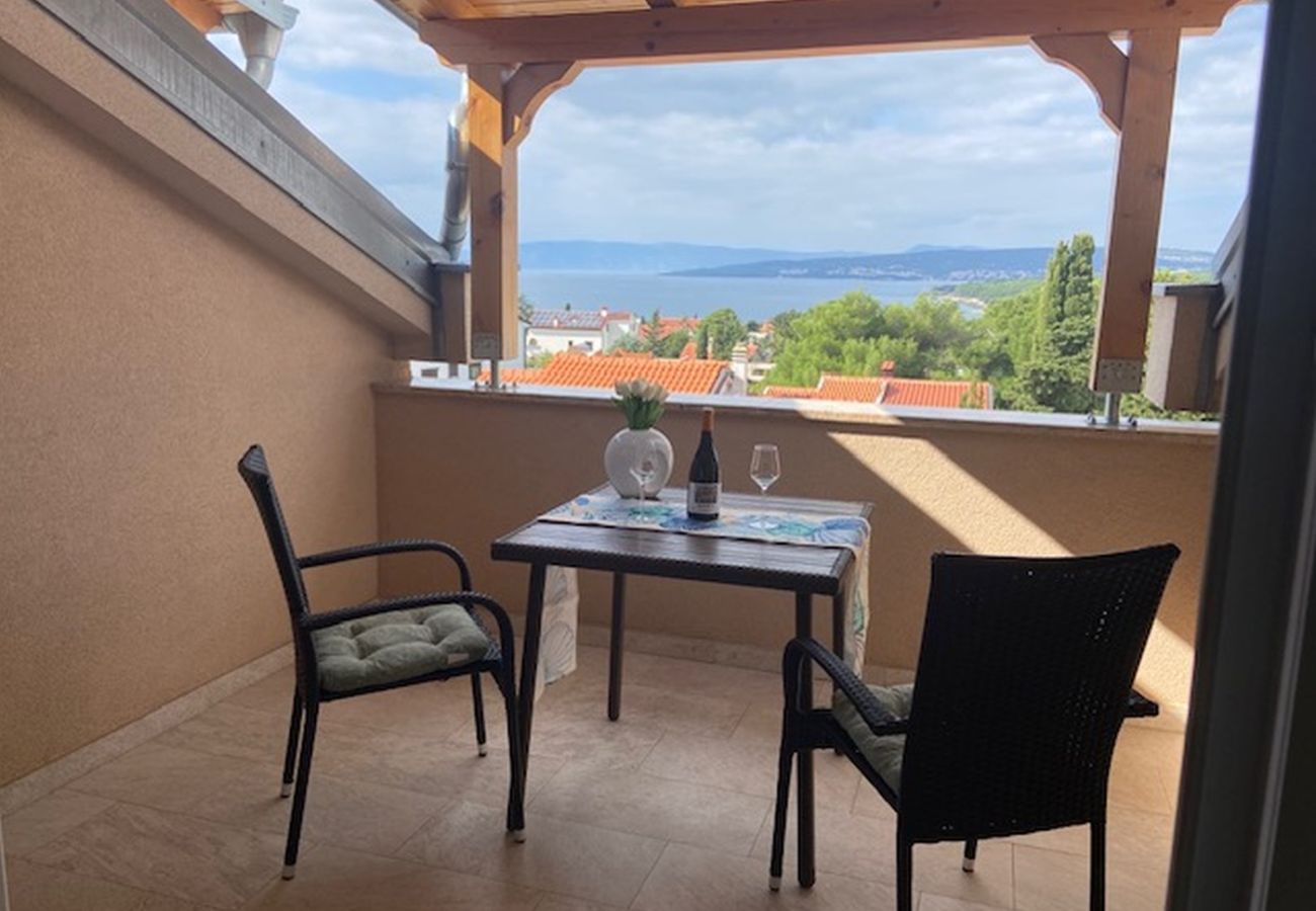 Ferienwohnung in Punat - Ferienwohnung in Punat mit Meerblick, Terrasse, Klimaanlage, W-LAN (4534-2)