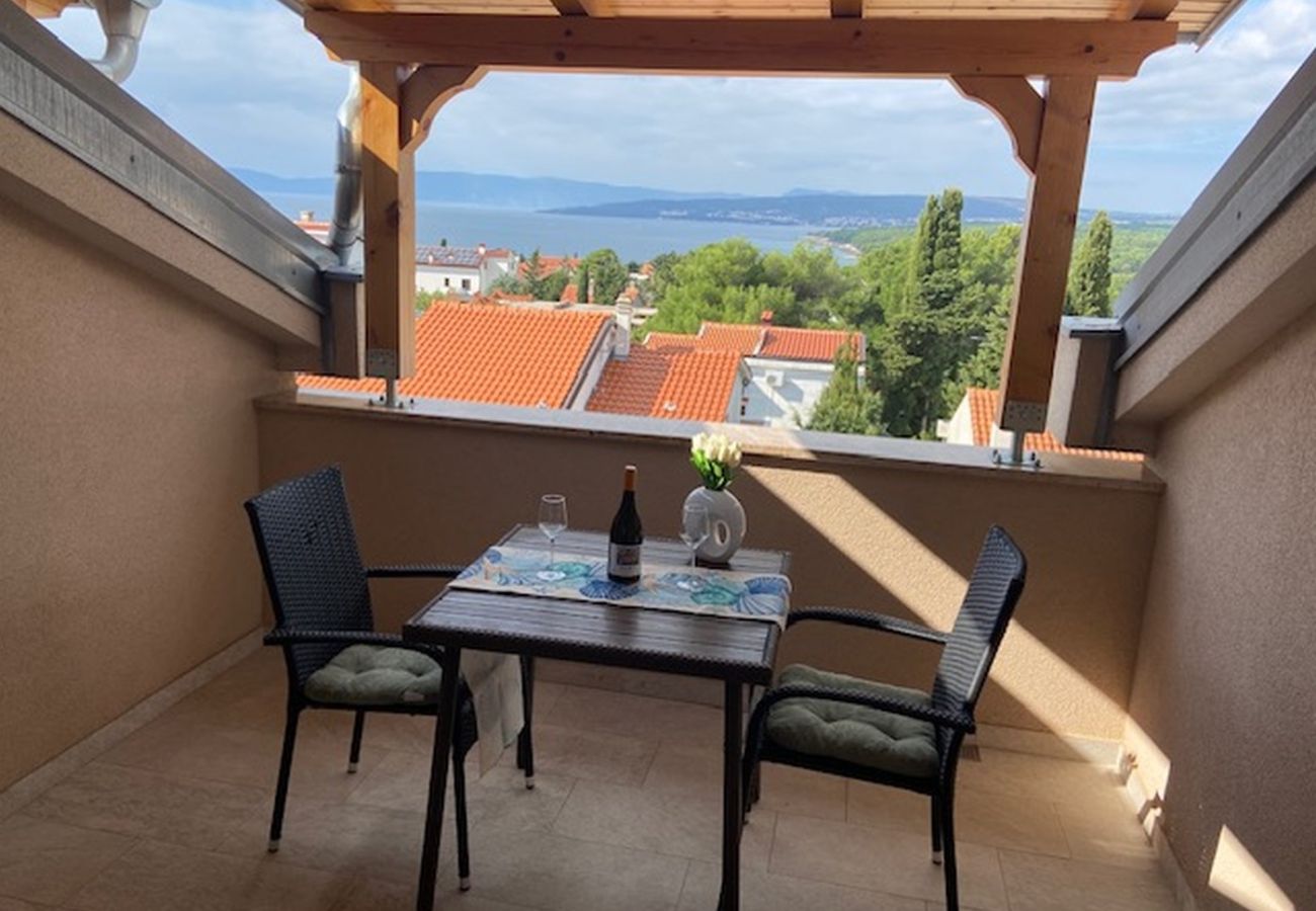 Ferienwohnung in Punat - Ferienwohnung in Punat mit Meerblick, Terrasse, Klimaanlage, W-LAN (4534-2)