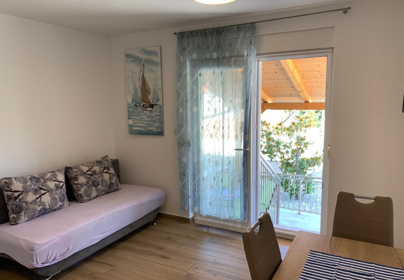 Ferienwohnung in Punat - Ferienwohnung in Punat mit Terrasse, Klimaanlage, W-LAN, Waschmaschine (4534-3)