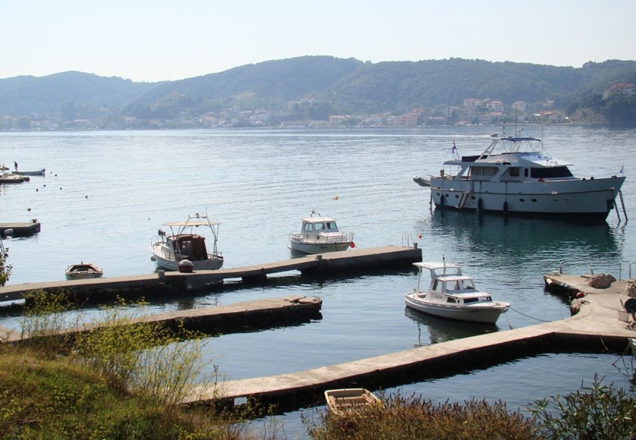 Ferienwohnung in Supetarska Draga - Ferienwohnung in Supetarska Draga mit Meerblick, Balkon, Klimaanlage, W-LAN (4551-5)