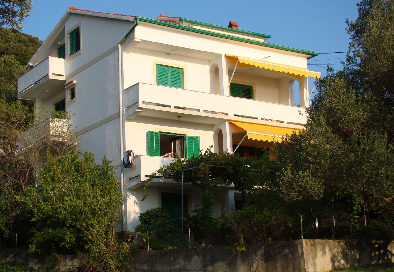 Ferienwohnung in Supetarska Draga - Ferienwohnung in Supetarska Draga mit Meerblick, Terrasse, Klimaanlage, W-LAN (4552-6)