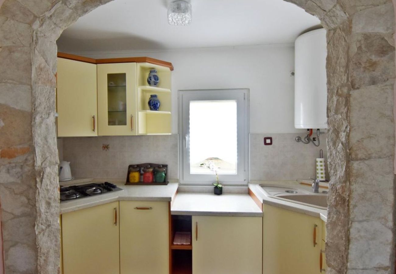 Ferienwohnung in Savudrija - Ferienwohnung in Savudrija mit Terrasse, Klimaanlage, W-LAN, Spülmaschine (4577-1)