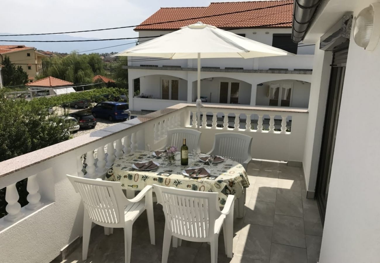 Ferienwohnung in Lopar - Ferienwohnung in Lopar mit Meerblick, Balkon, Klimaanlage, W-LAN (4607-4)