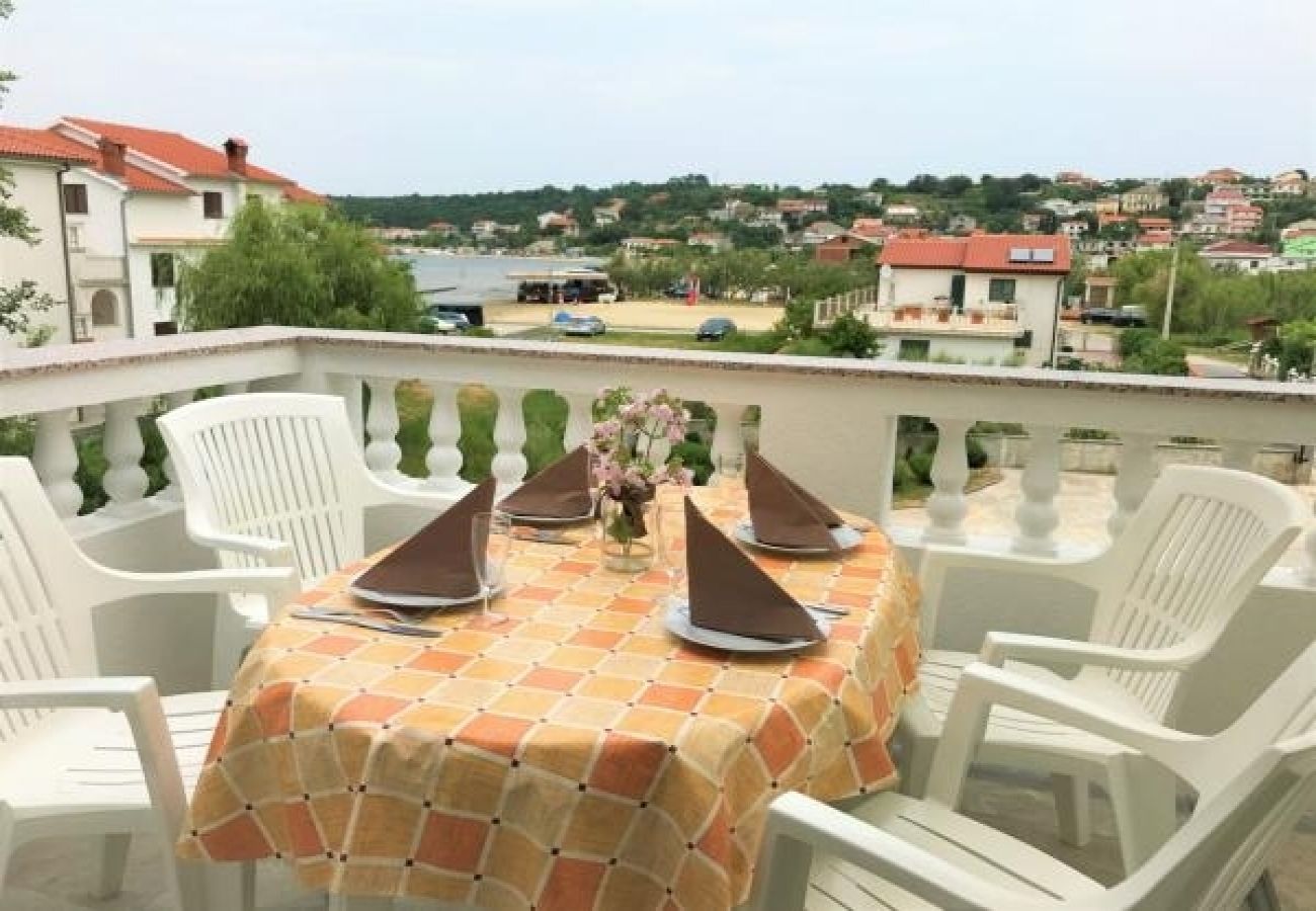 Ferienwohnung in Lopar - Ferienwohnung in Lopar mit Meerblick, Balkon, Klimaanlage, W-LAN (4607-5)