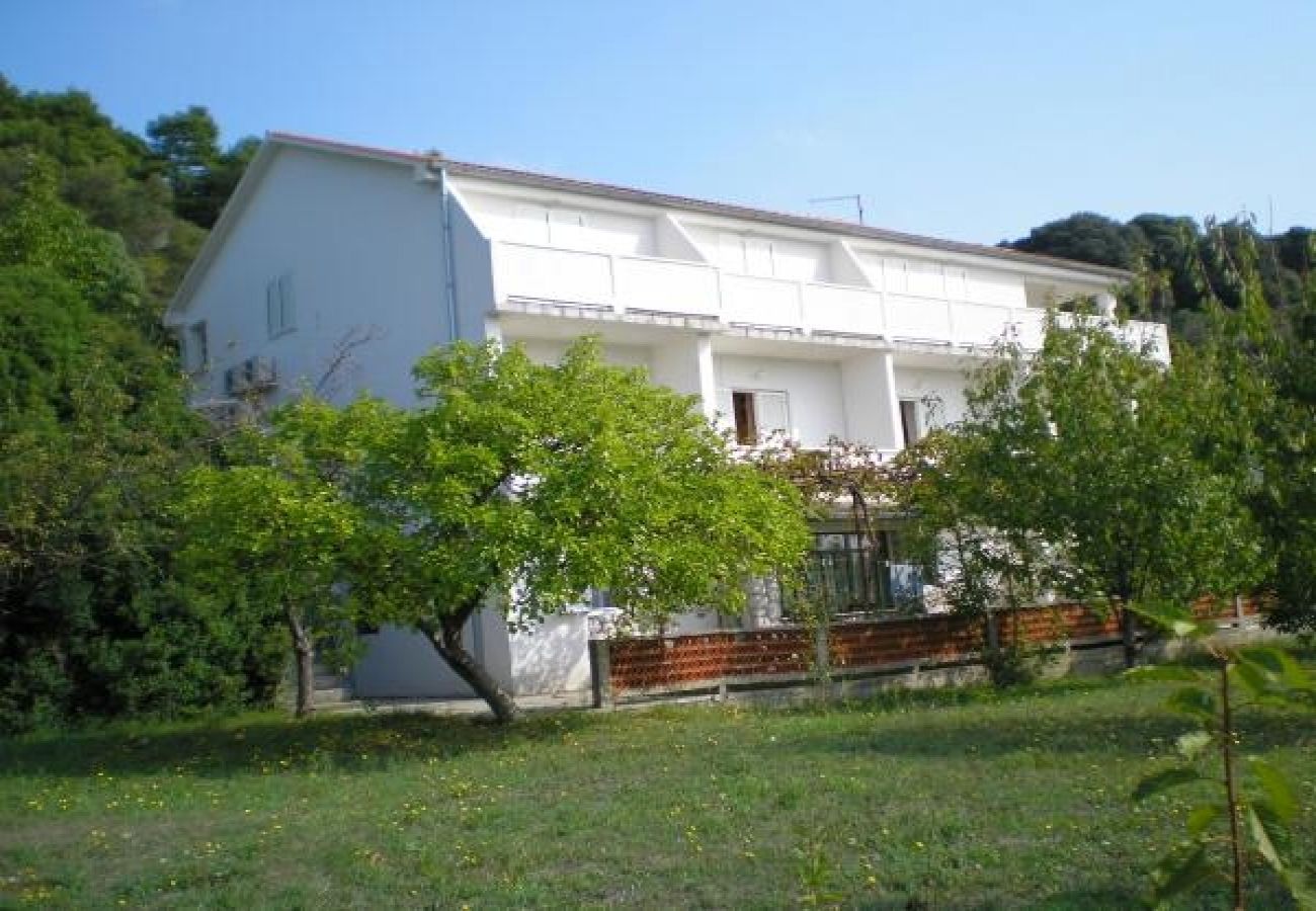 Ferienwohnung in Kampor - Ferienwohnung in Kampor mit Meerblick, Terrasse, Klimaanlage, W-LAN (4610-1)