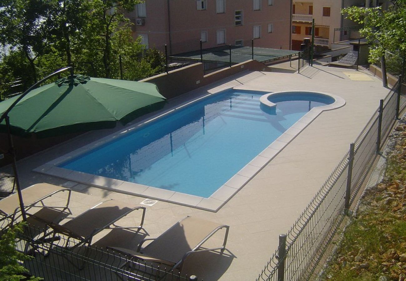 Ferienwohnung in Dramalj - Ferienwohnung in Dramalj mit Meerblick, Balkon, Klimaanlage, W-LAN (4623-1)