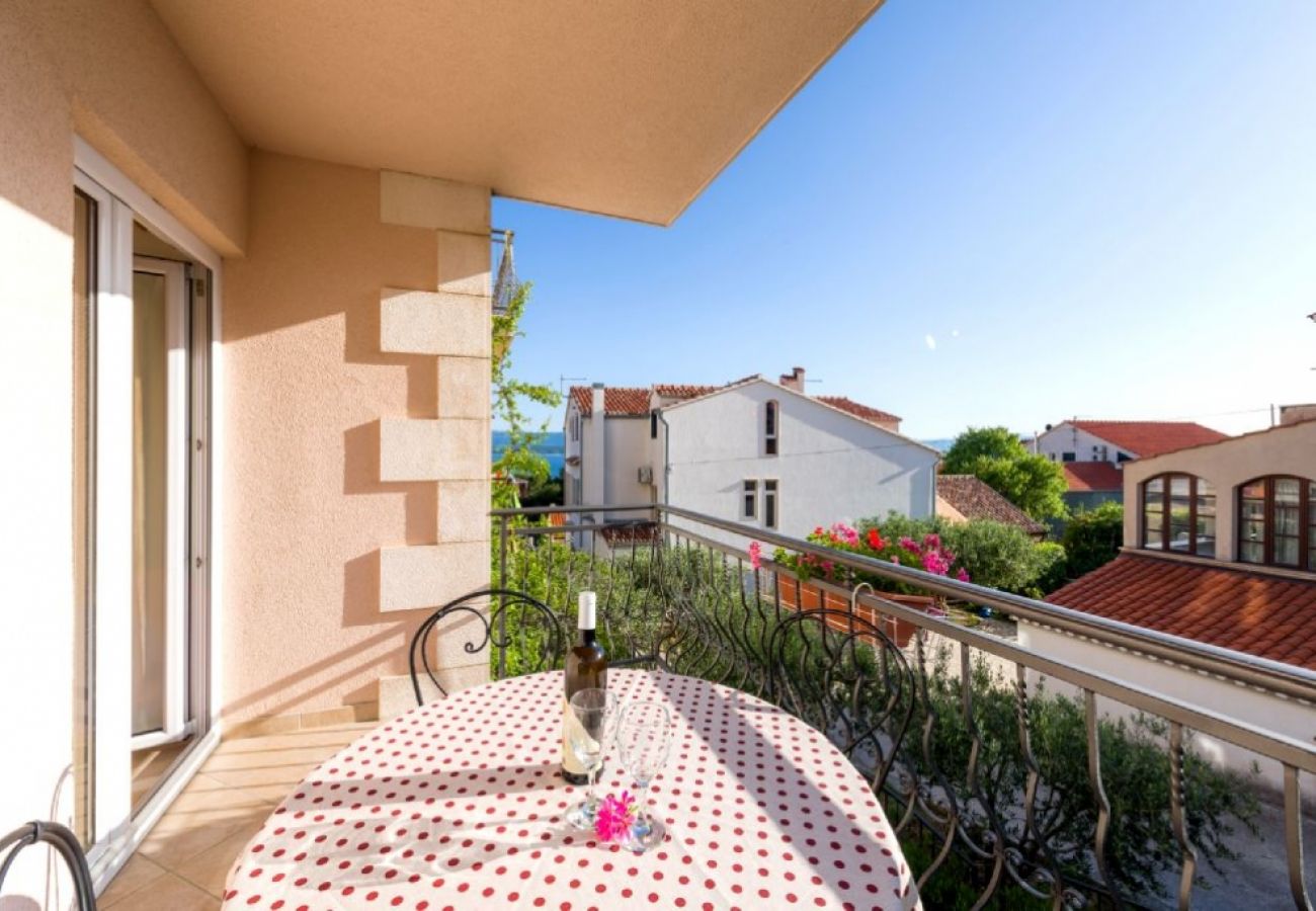 Ferienwohnung in Bol - Ferienwohnung in Bol mit Meerblick, Balkon, Klimaanlage, W-LAN (5217-9)