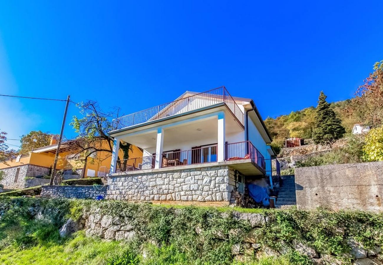 Ferienhaus in Icici - Ferienhaus in Ičići mit Meerblick, Balkon, Klimaanlage, W-LAN (4683-1)