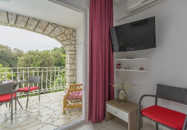 Studio in Rovinj - Studioapartment in Rovinj mit Terrasse, Klimaanlage, W-LAN, Waschmaschine (4686-5) Studio in Rovinj - Studioapartment in Rovinj mit Terrasse, Klimaanlage, W-LAN, Waschmaschine (4686-5)
