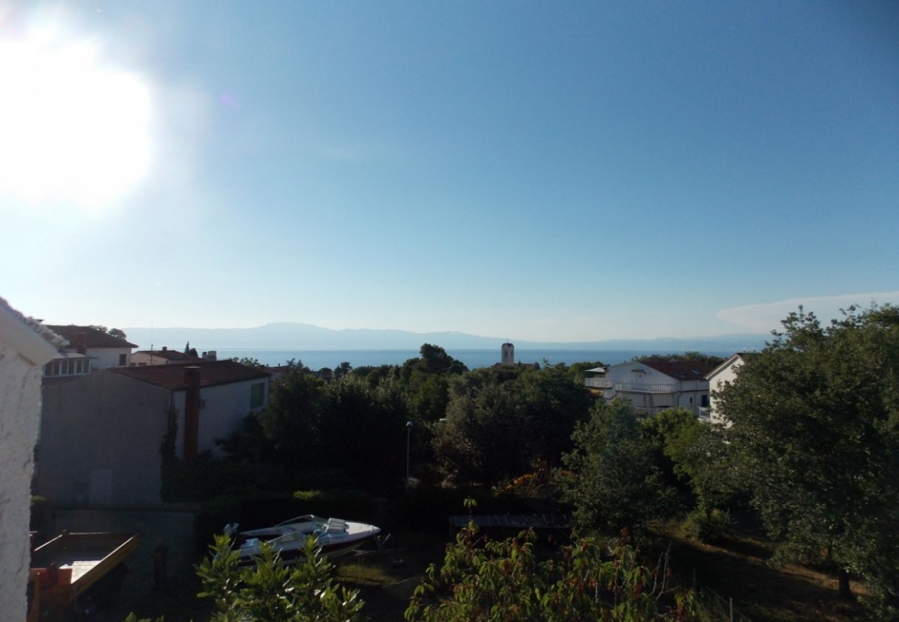 Ferienwohnung in Malinska - Ferienwohnung in Malinska mit Meerblick, Terrasse, Klimaanlage, W-LAN (4690-1)