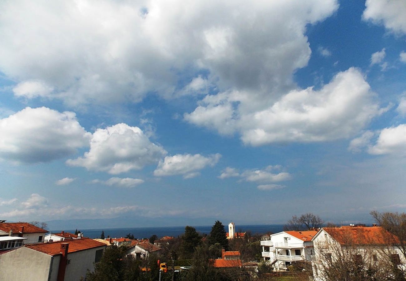 Ferienwohnung in Malinska - Ferienwohnung in Malinska mit Meerblick, Terrasse, Klimaanlage, W-LAN (4690-3)