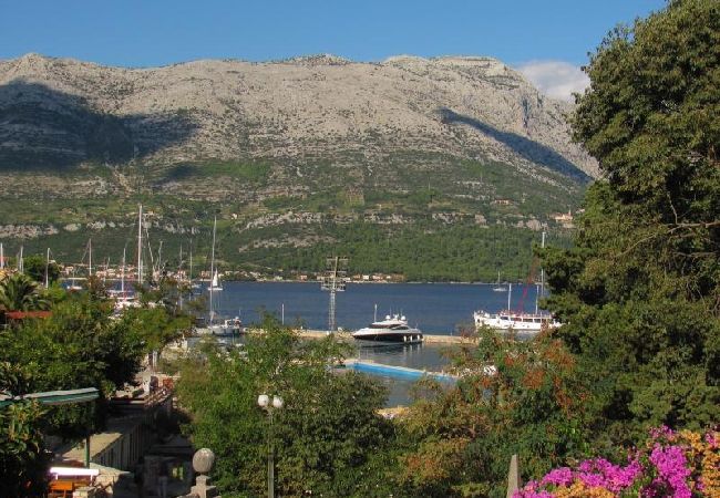 Ferienwohnung in Korcula - Ferienwohnung in Korčula mit Meerblick, Terrasse, Klimaanlage, W-LAN (4695-1) Ferienwohnung in Korcula - Ferienwohnung in Korčula mit Meerblick, Terrasse, Klimaanlage, W-LAN (4695-1)