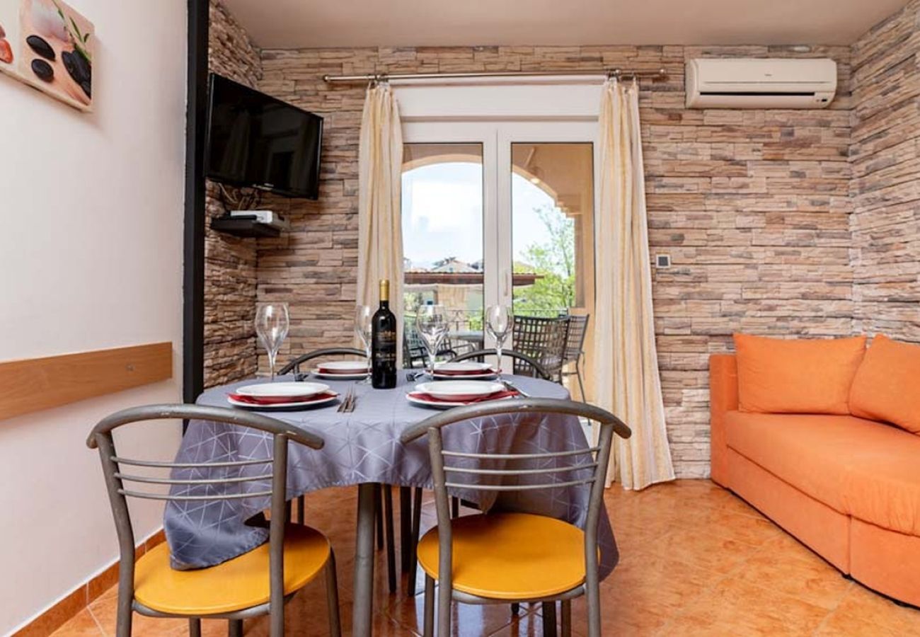 Ferienwohnung in Lopar - Ferienwohnung in Lopar mit Balkon, Klimaanlage, W-LAN (4738-5)