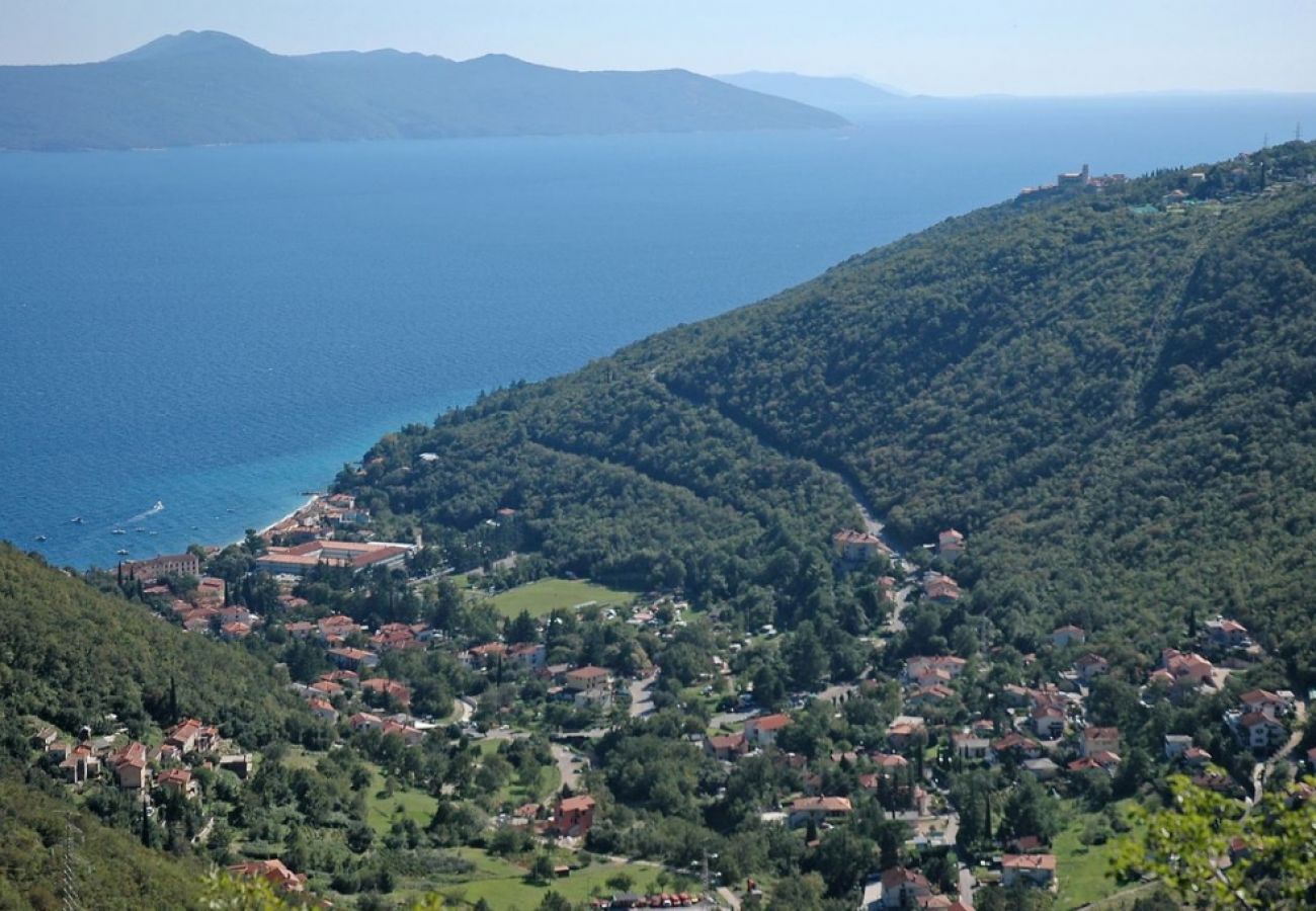 Ferienwohnung in Mošcenicka Draga - Ferienwohnung in Mošćenička Draga mit Meerblick, Loggia, Klimaanlage, W-LAN (4772-1)