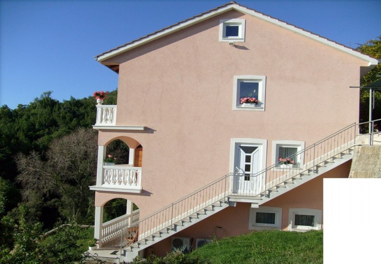 Ferienwohnung in Mošcenicka Draga - Ferienwohnung in Mošćenička Draga mit Meerblick, Loggia, Klimaanlage, W-LAN (4772-1)