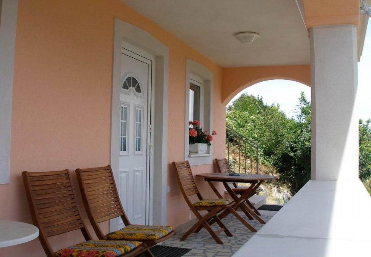 Ferienwohnung in Mošcenicka Draga - Ferienwohnung in Mošćenička Draga mit Meerblick, Loggia, Klimaanlage, W-LAN (4772-1)