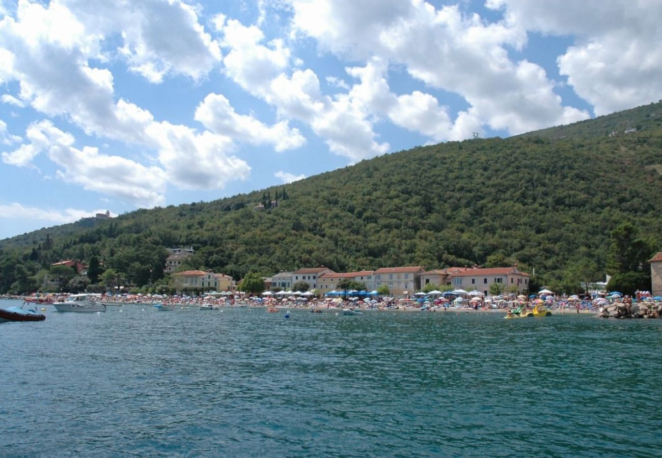 Ferienwohnung in Mošcenicka Draga - Ferienwohnung in Mošćenička Draga mit Meerblick, Loggia, Klimaanlage, W-LAN (4772-1)