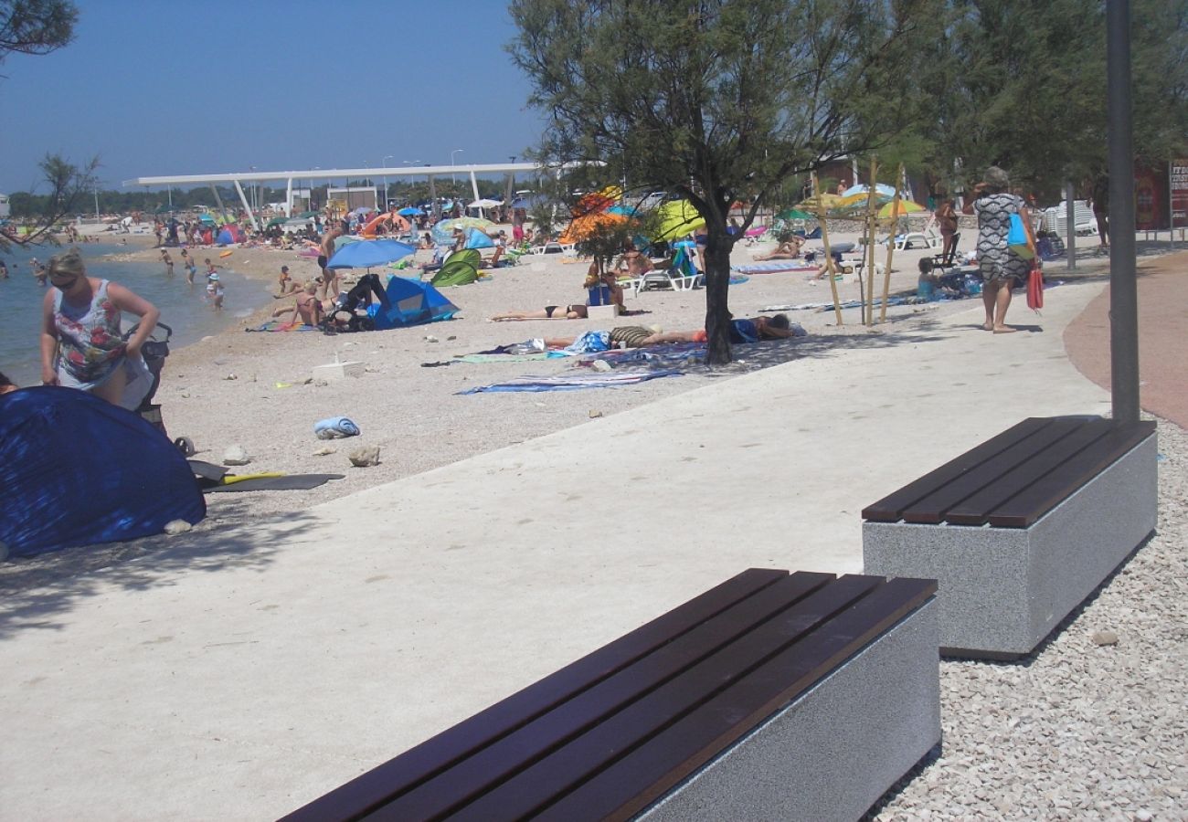 Ferienwohnung in Šibenik-Brodarica - Ferienwohnung in Brodarica mit Meerblick, Balkon, Klimaanlage, W-LAN (4731-4)