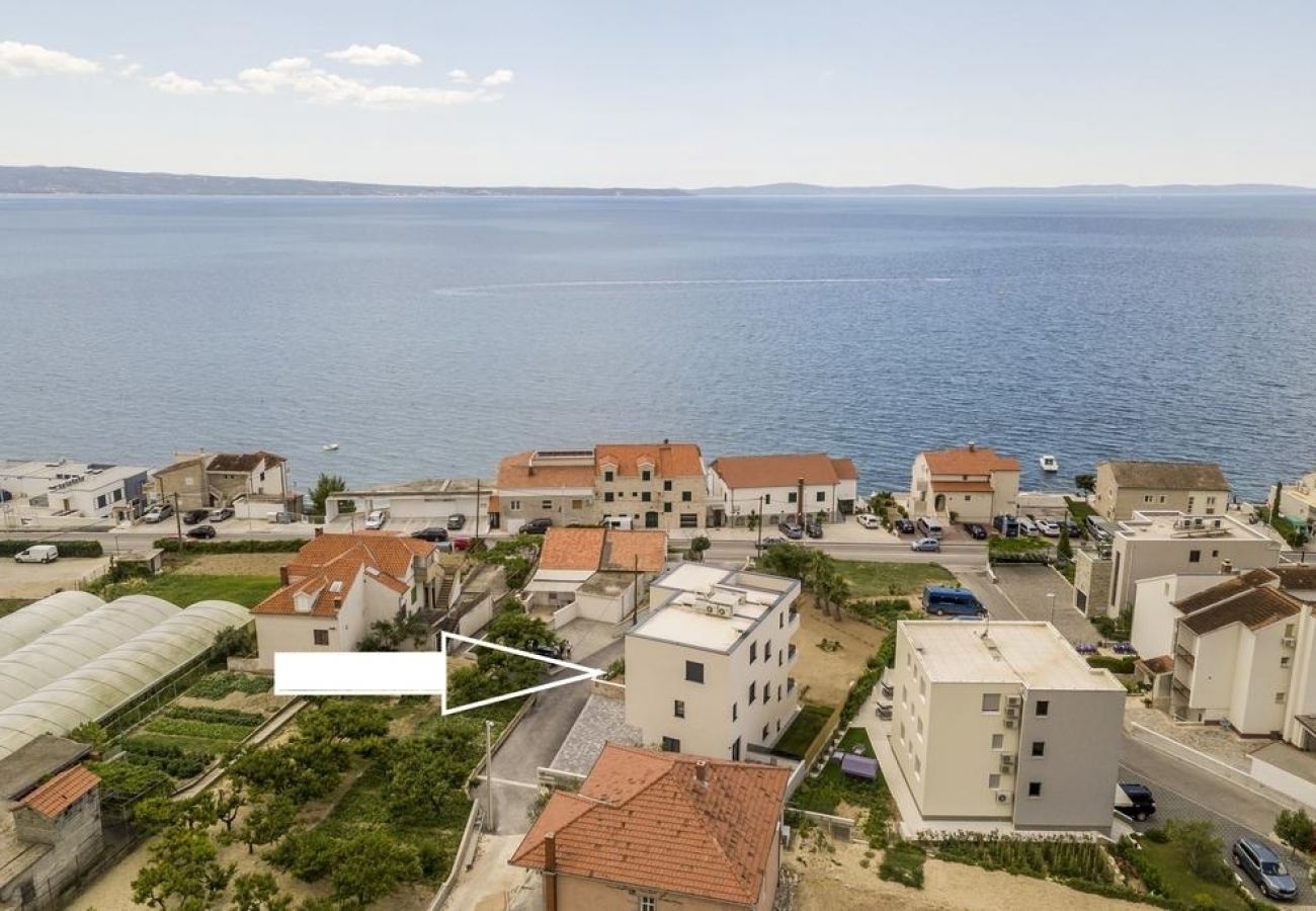 Ferienwohnung in Podstrana - Ferienwohnung in Podstrana-Sv.Martin mit Meerblick, Terrasse, Klimaanlage, W-LAN (4777-1)