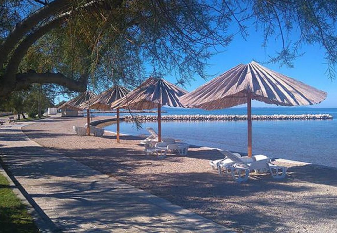 Ferienwohnung in Nin - Ferienwohnung in Zaton (Zadar) mit Meerblick, Loggia, Klimaanlage, W-LAN (4810-3)