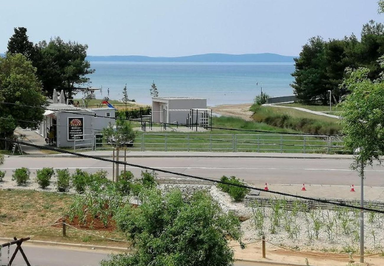 Ferienwohnung in Nin - Ferienwohnung in Zaton (Zadar) mit Meerblick, Loggia, Klimaanlage, W-LAN (4810-4)